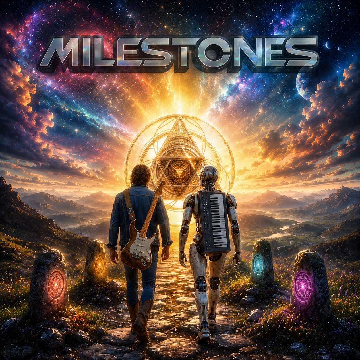 MILESTONES Album Cover